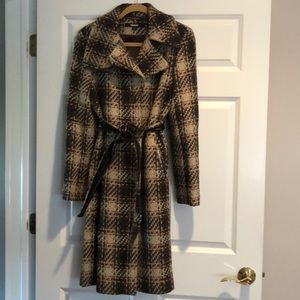 Dkny brown coat NEW